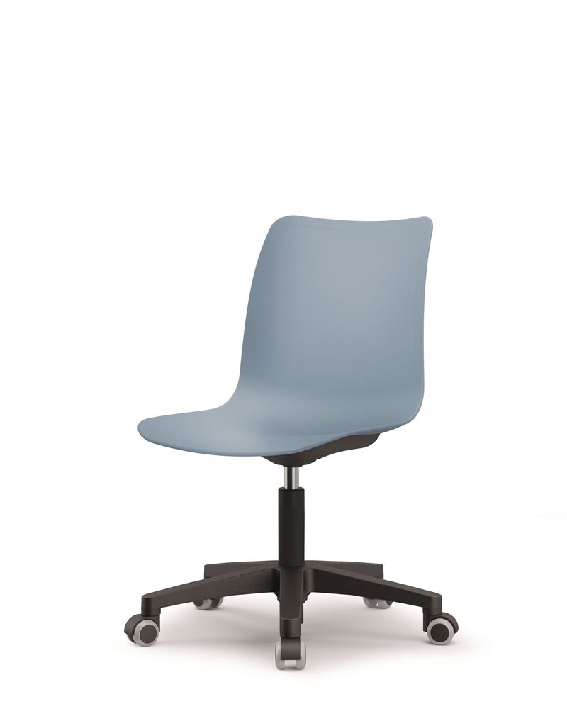 Brudno niebieskie krzesło biurowe coworker B-Group