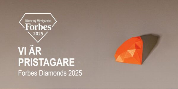 VI ÄR PRISTAGARE – Forbes Diamonds 2025