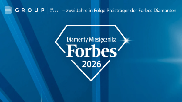 Forbes Diamanten 2026 – BGROUP, zwei Jahre in Folge Preisträger der Forbes Diamanten