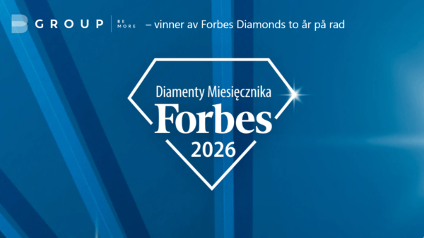 Forbes Diamonds 2026 – BGROUP, vinner av Forbes Diamonds to år på rad