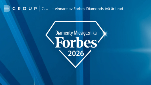 Forbes Diamonds 2026 – BGROUP, vinnare av Forbes Diamonds två år i rad